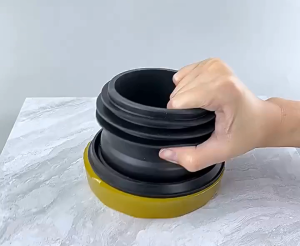 Gioăng bồn cầu TOTO cho ống phi 110 -114mm cao cấp ron chống hôi bồn cầu chống mùi toilet