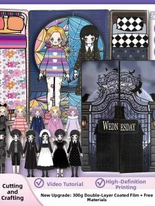 XIONGBUFAN | Princess Magnetic Quiet Book Stickers