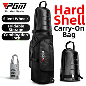 PGM GOLF | Airport Checked Hard Shell Protective Golf Travel Bag