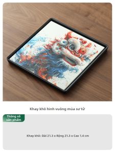 SHENGCANG | Khay Trà Thoáng Nhanh Hấp Thụ Tiện Lợi