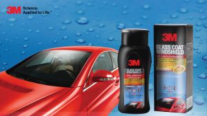 3M ผลิตภัณฑ์ เคลือบกระจก รถยนต์ ป้องกันหยดน้ําเกาะ น้ํายาเคลือบกระจก PN08889LT