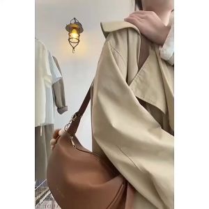 Versatile dumpling bags casual crossbody bags niche single-shoulder commuter bags and retro womens bags