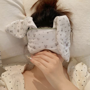 Cute Rabbit Ear Sleep Mask Womens Travel Eye Protection Shade Blocking Eyeshade Cartoon Style Girls Sleep Eye Cover
