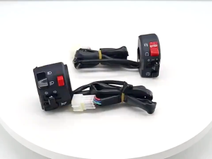 2PCS Motorcycle Handlebar Switch ON/OFF ControlWaterproof 22mm Universal for Headlight Fog Light DC