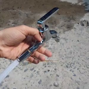 Vòi nước vòi vườn chất liệu đồng thau mạ crom Lõi ty đồng thau