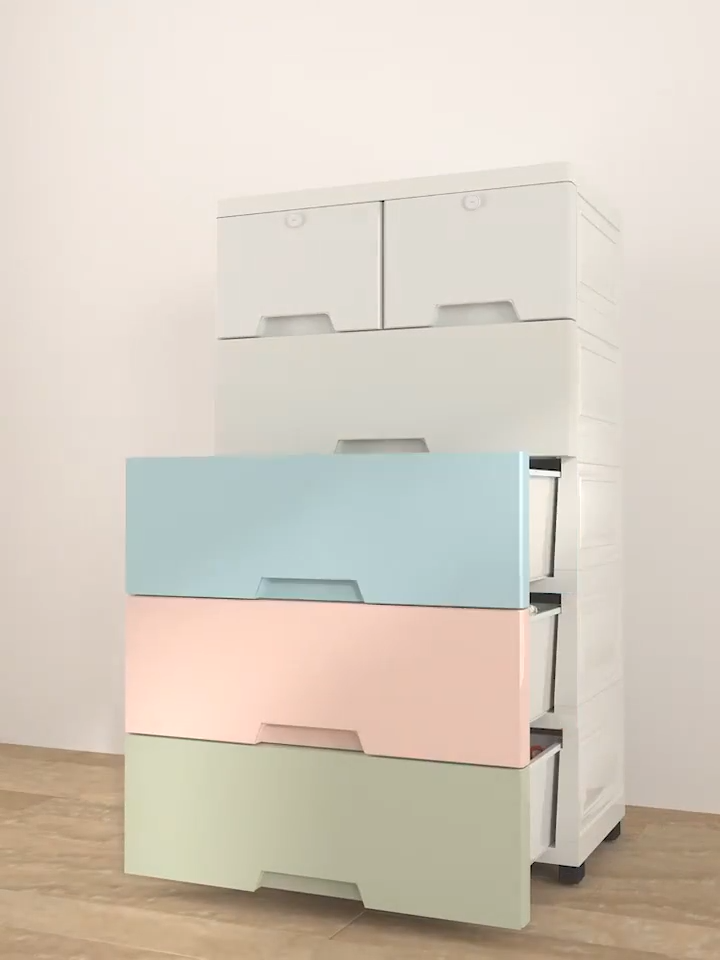 ลิ้นชักพลาสติก กล่องเก็บของ ตู้ลิ้นชัก มีล้อ ใส่ชุดชั้นใน เป็นมิตรกับสิ่งแวดล้อม ไม่มีกลิ่น รับน้ำหนักได้ดี การติดตั้งที่ง่าย ตู้เก็บของอเนกประสง