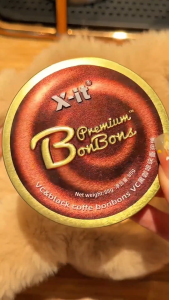 X-it Premium Sugar-Free Probiotic Throat Lozenges (1 box) | Sugar-Free Coffee-Mint Flavored Breath Fresheners | Halal-Certified Energy Candies (In Stock in Singapore)