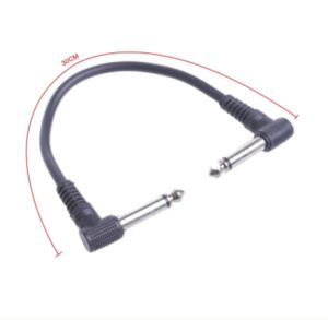 1PCS Electric Guitar Effect Pedal Patch Cable Cord Low Noise Shielded Audio Cable Leads Patch
