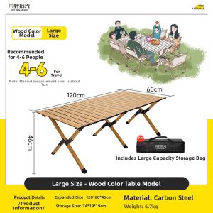 Keluojing | Portable Folding Camping Table and Chair Set