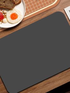 Kitchen Water Draining Pad Table Top Diatom Ooze Absorbent Table Mat Cup Used in Home Dish Drying Mat Non Slip Coffee Table Mat