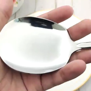 ☀️Life Core☀️ 1/3/5pcs 304 Stainless Steel Serving Spoon Large 22cm Dinner Spoon Thicken Buffet Serving Spoon Sharing Spoon