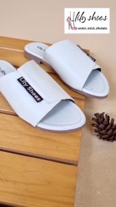 LILY SHOES - Hamidah Slip Sandal Wanita Real Pict Cantik Casual
