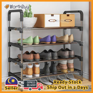 Worthbuy Multilayer Shoe Storage Organizer Rack Space Saving Shoe Shelf