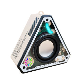 มินิคูลลำโพงไร้สายบลูทูธซับวูฟเฟอร์ไฮไฟเสียงรอบทิศทางกลางแจ้งแบบพกพาลำโพงไร้สายบลูทูธเครื่องเล่นเพลง