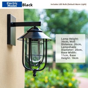 Waterproof Outdoor Wall Light for Garden Courtyard