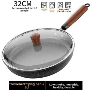 TEKANAI | Stone Non-Stick Frying Pan for Home Use Electromagnetic Stove and Gas Cooker