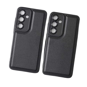 LEATHER CASE INFINIX HOT 50 PRO PLUS / HOT 50 PRO 4G SOFTCASE LEATHER PRO CAMERA BLACK