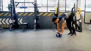 Speeds Ab Wheel Roller Automatic Rebound Alat Olahraga Fitness 009-14