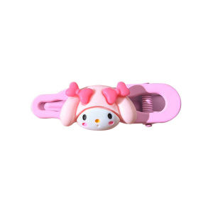 Sanrio Duck Mouth Clip Childrens Hair Clip Cartoon Cute Girl Hair Clip Girl Heart Decoration Side bangs