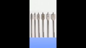 Bộ 6 Mũi Khoan Khoét Lỗ Trên Bề Mặt Gỗ Hình Đuôi Cá Chuyên Dụng Các Size 10/12/16/18/20/25 Chất Liệu Thép Bền Bỉ