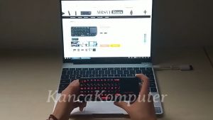 HotLouse Wireless Mini Keyboard Pointer 2.4GHz Dengan Touch Pad - TR-MWK