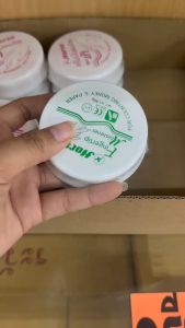 ครีมนับธนบัตร ขี้ผึ้งนับแบงค์ ตราม้า ขนาด 40 กรัม ไม่เป็นพิษ ไม่เป็นอันตรายต่อร่างกาย | คลังกระดาษ