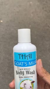 THAI Goats Milk Sabun Pemutih Badan 250 ml - Sabun Cair Pemutih Badan Dan Wajah / Sabun Pencerah Kulit Ampuh