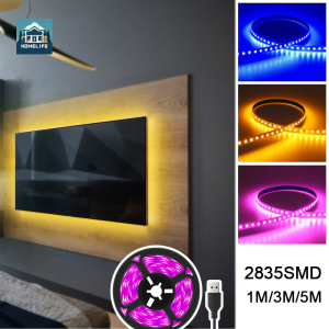 Indoor Self-Adhesive LED Strip LightTV Backlight USB String LightsUSB Strip Light For Commercial Displays And Events