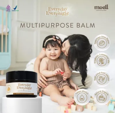 Moell Multipurpose Balm 30 gram / Krim untuk Anak