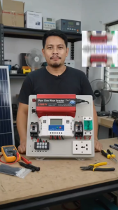 Off‑Grid Solar Power Box 3200W Pure Sine Wave Inverter Controller Integrated