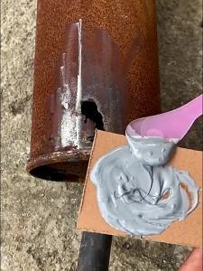 Metal Cast Iron adhesive AB Casting glue 100ML High Temperature Resistant Gam pembaikan logam AB胶