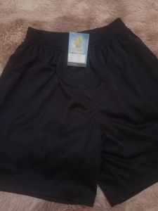 เกงกีฬาฟายฮ็อกขาสั้นของแท้สีดำ  S  M. L. XL.