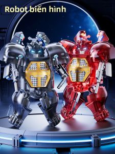 BABYSHOME | Đồ Chơi Robot Biến Hình Từ Nước Ngọt Giáo Dục