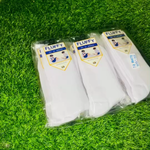 ถุงเท้าข้อยาว ถุงเท้านักเรียน สีน้ำตาล  สีขาว มีแบ่งขาย มี 6คู่  12คู่