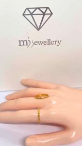 [Online Exclusive] MJ Jewellery 375/9K Gold Ring C011