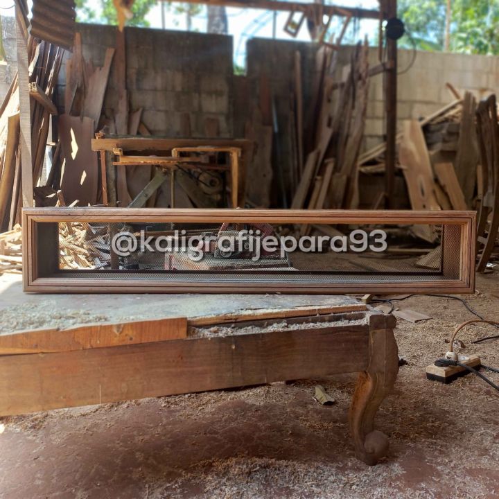 Model Roster Kayu Roster Kayu Jati ukuran 48 x 25 cm | Lazada Indonesia