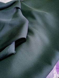 Black Georgette fabric sold per yard