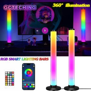Smart LED Light Bar Remote Control 360° Illuminated Pickup Light Bluetooth DIY Music Sync TV Backlight Ambient Lamp Gaming Light
