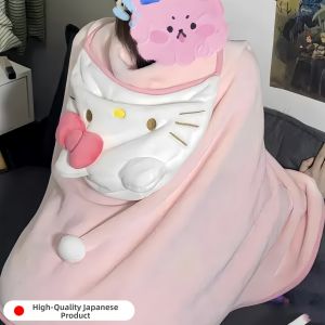 DADUXIN | Cartoon Cute Hooded Throw Blanket
