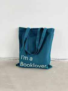 Pure Cotton Canvas Shopping Bag Lazy Artistic Retro Student Bookstore Bag Single Shoulder Bag Eco-friendly Bag for Daily Use