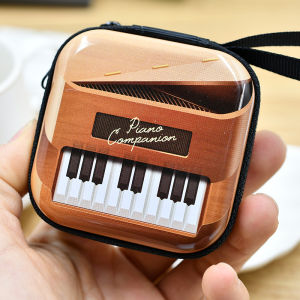 Creative Music Note Piano Keyboard Pattern Coin Purse Small Jewelry High Score Children Students Prizes Modern Simple Style
