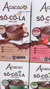 Bột Sô-Cô-La Acacao Hòa Tan Vị Quế Uống Liền Dinh Dưỡng Nạp Chất Dinh Dưỡng Cần Thiết - Hộp 286g