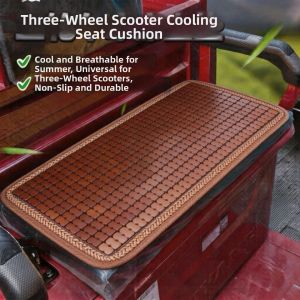 LUKSEN | Cooling Ventilated Sunscreen Non-slip Bamboo Seat Pad