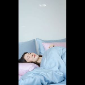 Bộ chăn ga gối 5 món Lụa Tencel Sen Đá Home Bedding cao cấp họa tiết Set drap giường nệm 1m6 1m8 Lyocell Satin 60S