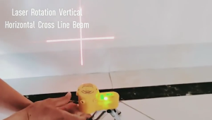 GH - Laser Leveler Siku Laser Waterpass Kaki Tripod Siku Tukang Laser Level Alat Pengukur Kelurusan