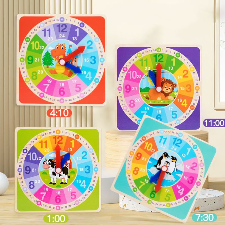 Learning Clock for Kids - Classroom Clock Set, Teaching Clock, Learning ...