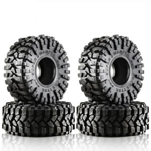 RS | 4pcs 1.9" Wheel Tires All-Terrain 120*48mm for 1:10 RC Rock Buggy Crawler Car TRX4 Axial SCX10 90046 Capra