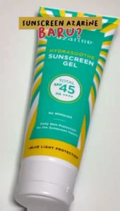 Azarine Hydrasoothe Sunscreen Gel / Face & Body Sunscreen SPF45 PA++++ 50ml