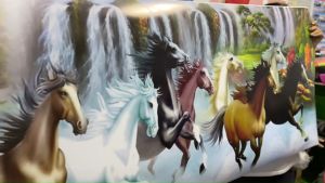 8x10 นิ้ว สวยสด คมชัด กันน้ำไม่ซีด สีไม่ซีดจากนานหลาย สิบปี