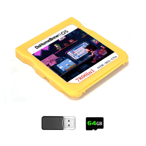 7800 In 1 DS Card Game Collection R4 3DS Flash Card for NDSL NDSi 3DS 2DS Adapter Memory Burning Card DS Video Game Card